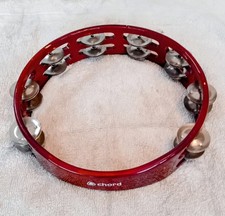 Tambourine, 8 Sets Of 4 Bells ( 33 Bells In Total) ,Made By Chord, Strong Shaker