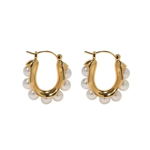 Retro oval hoop - retro,