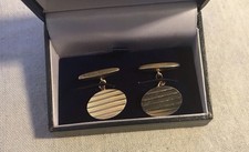 9ct Yellow Gold Men’s Cufflinks