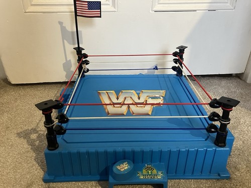 Wwf wwe hasbro original blue - wwf,