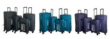 Lightweight 600D 4 Wheel Luggage Set Suitcase Travel Cabin Trolley Case