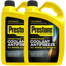 2 x Prestone Coolant