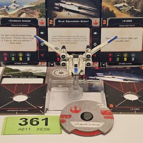 Star wars wing miniatures - star, x-wing