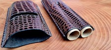 Vintage Crocodile Leather