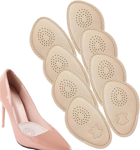 Pair leather half - 4, insoles