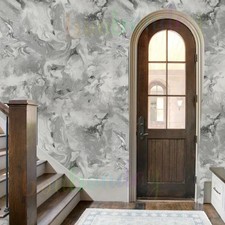 Silver Grey Wallpaper Metallic