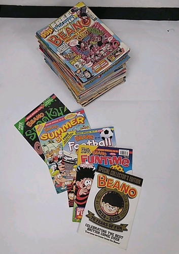 180 beano magazines 1990s - beano,