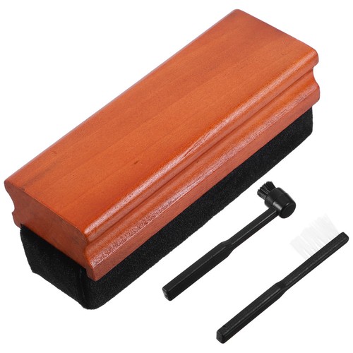Wooden record cleaner brush - wooden,