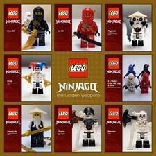 LEGO Ninjago - The Golden Weapons - minifigures Multi-listing Choose your figure