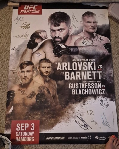 Ufc fight night signed - ufc,