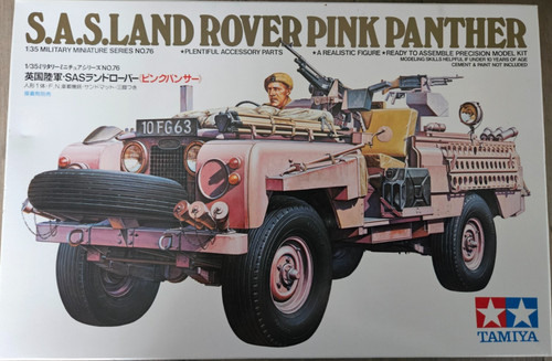 Tamiya sas land rover - 1/35,