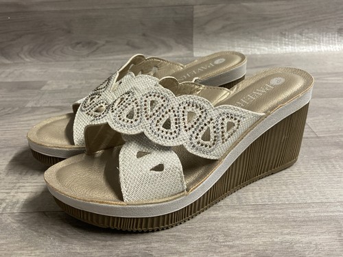 Pavers white gold diamante - white/gold,