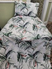 Next Single 100% Cotton Duvet Cover and Pillowcase, All With Birds Design