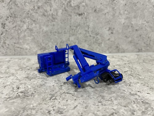 Corgi blue hiab crane - crane,