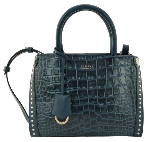 Radley dark blue handbag - radley,
