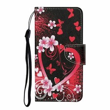 Flower Cat Unicorn Flip Wallet