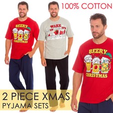 Mens Christmas Themed Pyjamas