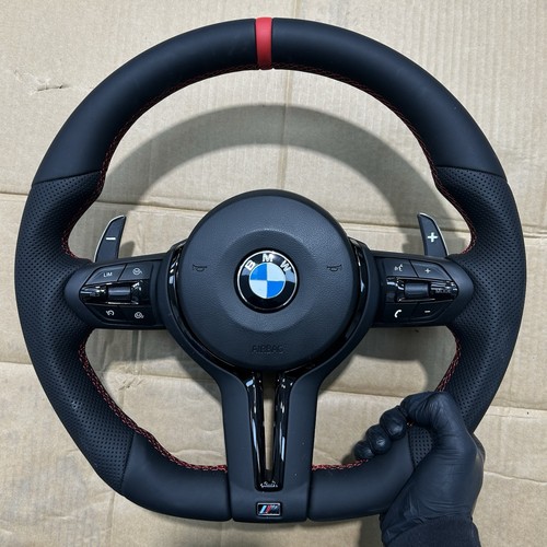 Bmw leather flat bottom - bmw,