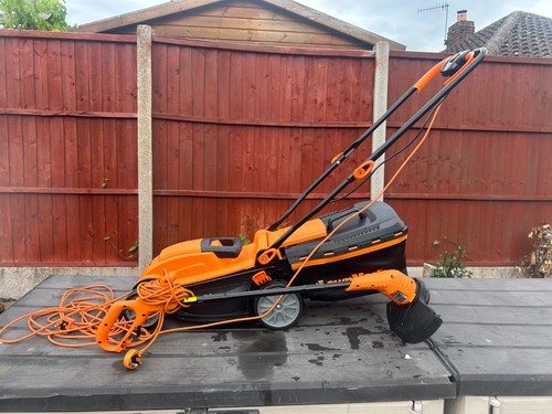 Lawnmower and grass trimmer - and,