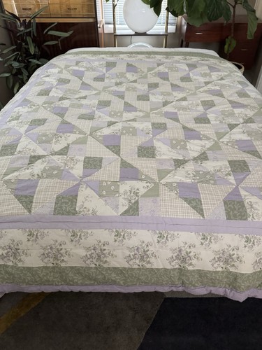 Cottagecore patchwork quilt - patchwork,