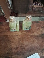 Devonmoor Pottery Torquay ???? Owl  Bookends