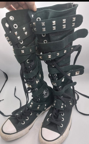 Converse knee high boots size - converse,