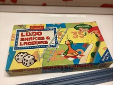 Vintage Ludo, Snakes And Ladders Board Game