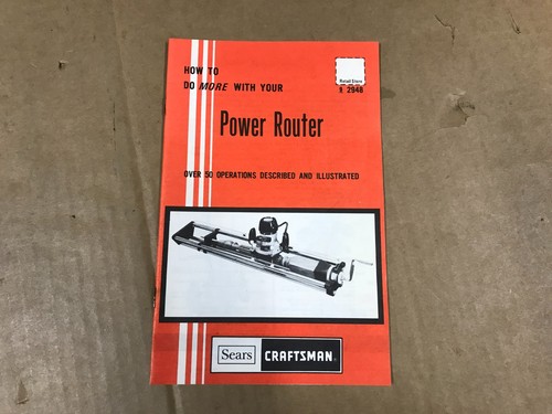 Vintage sears craftsman how - sears,