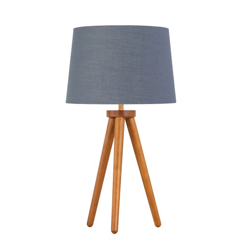 Dark oak wood tripod - oak,