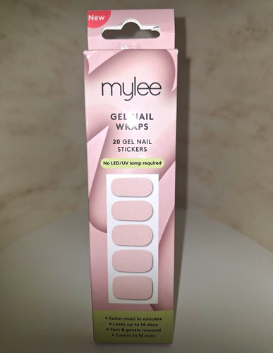Mylee pink glitter - gel, nail
