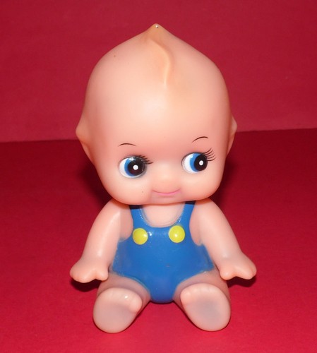 Vintage vinyl kewpie doll - vintage,