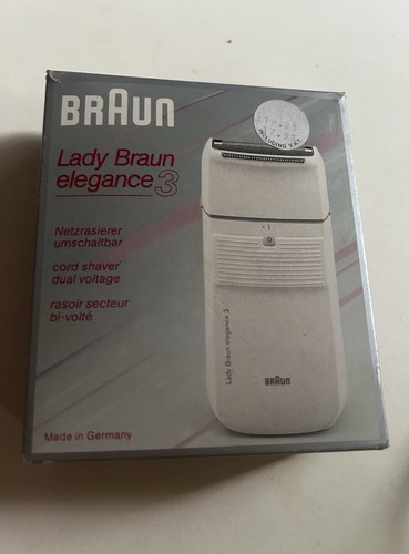 Boxed braun lady shaver - lady,