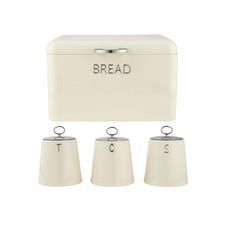 Salter Retro Cream Bread Bin &