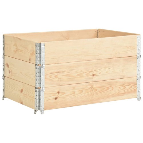 Solid pine wood raised - solid,