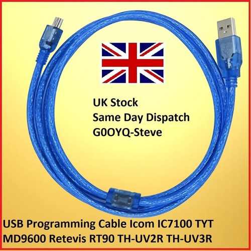 Usb programming cable icom - usb,