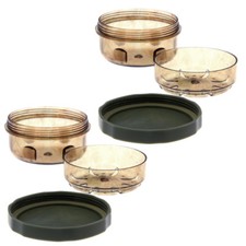 2 x  DELUXE GLUG POTS SMALL