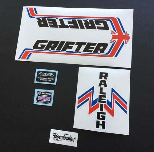 Raleigh grifter mk1 decal set - decal,