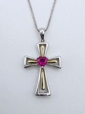 Vintage Sterling Silver Cross