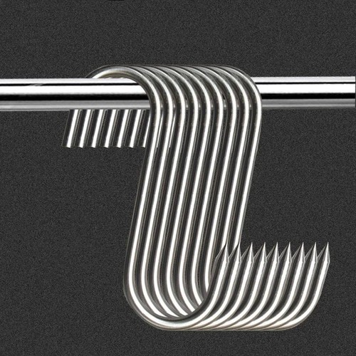Stainless steel hooks with - steel,