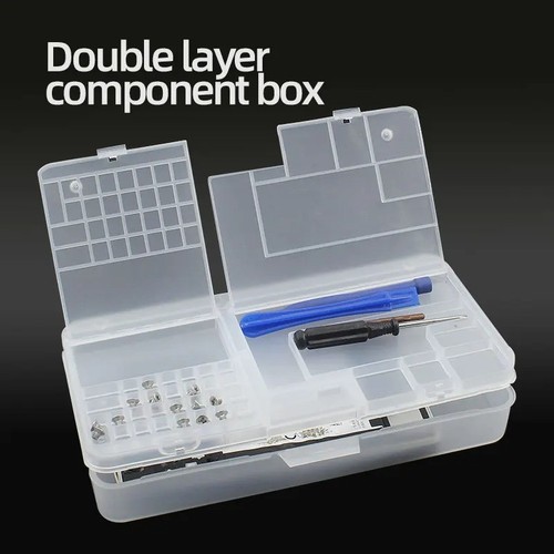 Transparent plastic storage - transparent,