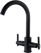 Black Kitchen Sink Taps Mixers