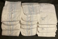 Mixed Sample Pack Of Adult Nappies Incontinence Slips Unisex Large Pads