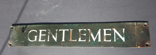 Vintage gentlemen brass - gentlemen, /