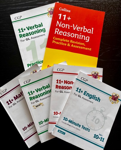 Assessment books for - 11+, gl