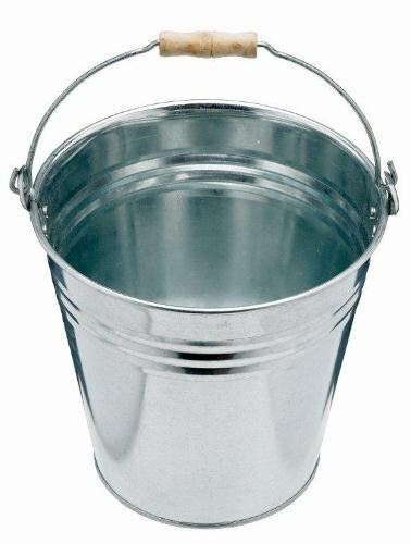 New 10l galvanised matel water - new,