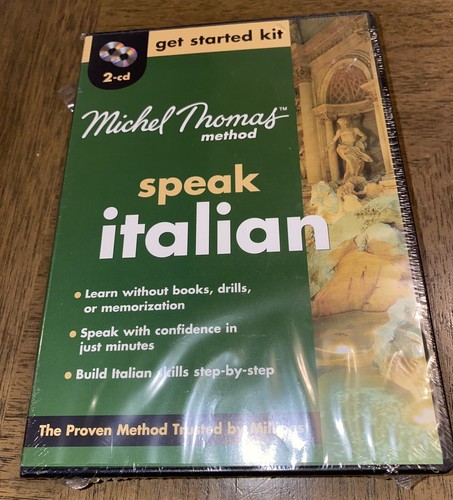 Speak italian get started kit - started,