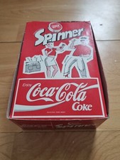COCA COLA GOLD YOYO RUSSELL SPINNER EMPTY BOX 1980s VINTAGE 