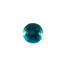 NATURAL London Blue Topaz 5mm Round Brilliant Cut Calibrated Gemstone