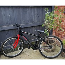 New Arden Trail 26” Wheel Men’s Mountain Bike, 21 Speed, 19” Frame, Black / Red