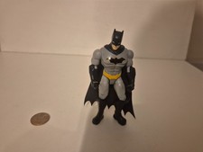 Batman Grey Costume Action Figure, 4 Inch, Spin Master, DC Universe Dark Knight